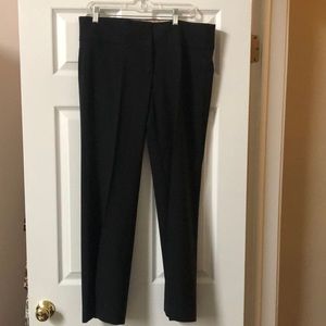 Laundry by Shelli Segal vintage ladies black pants. Flat front. Wide band waist.